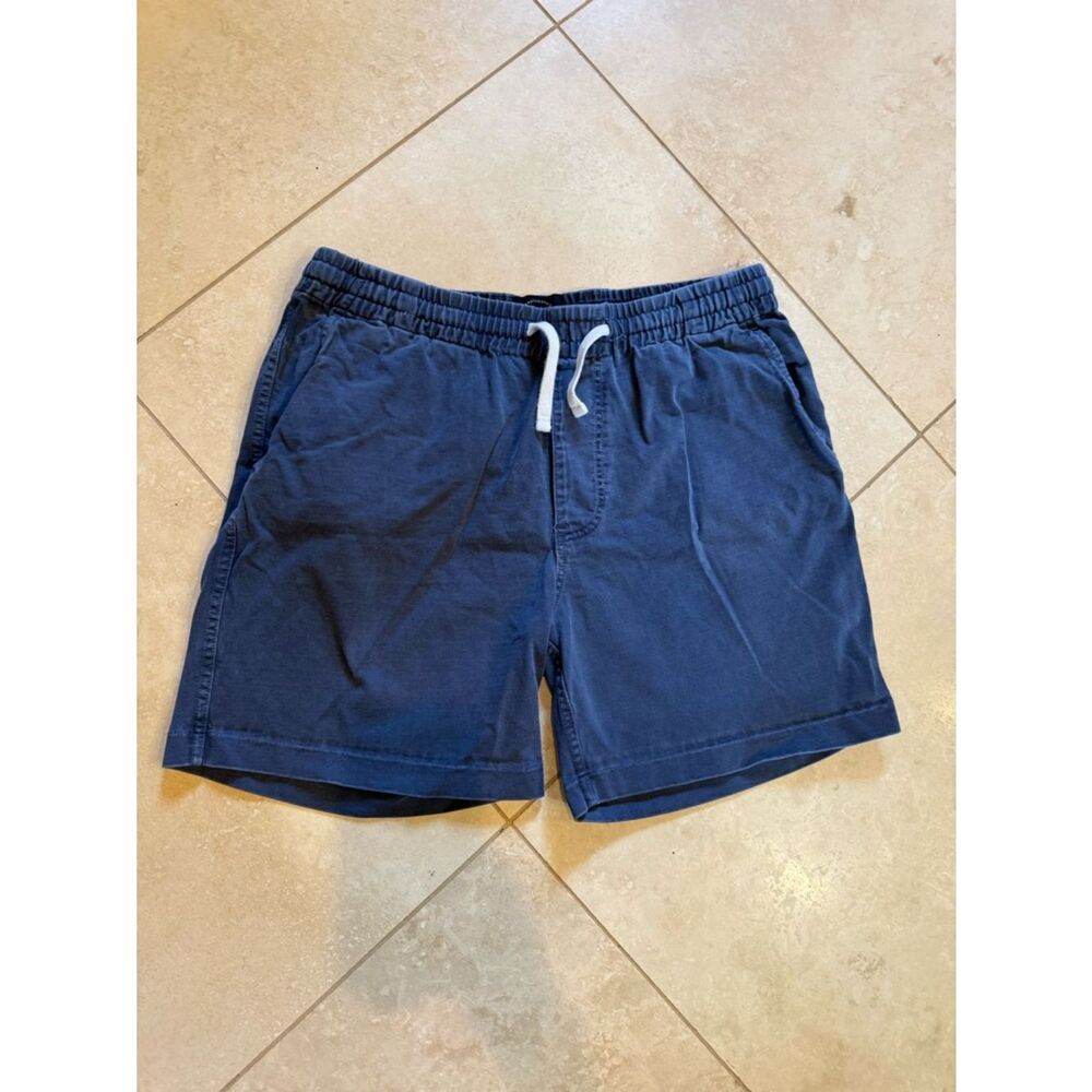 J. Crew Navy Elastic Waist Drawstring Shorts